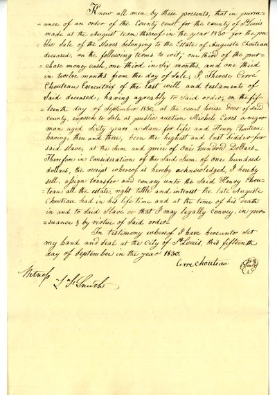 Unbekanntes Bild tekijältä Marie Therese Cerre Chouteau